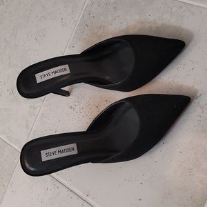 Steve Madden size 7.5 heeled mules